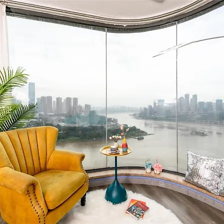 Baihong Riverview Apartment-Hongya Cave Chongqing Exterior photo