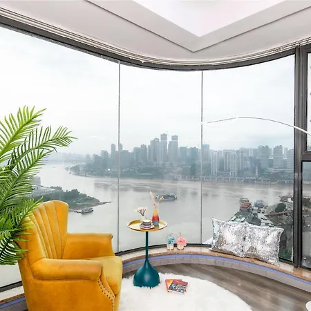 Baihong Riverview Apartment-Hongya Cave Chongqing Exterior photo