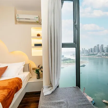 Baihong Riverview Apartment-Hongya Cave Chongqing Exterior photo