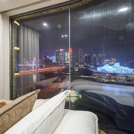 Baihong Riverview Apartment-Hongya Cave Chongqing Exterior photo