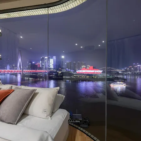 Baihong Riverview Apartment-Hongya Cave Chongqing Exterior photo