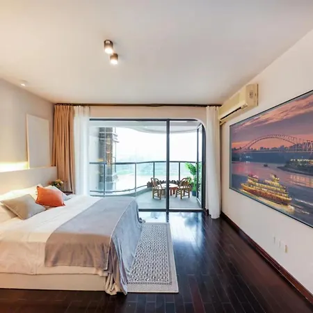 Baihong Riverview Apartment-Hongya Cave Chongqing Exterior photo